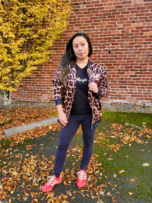 "Cheetah" Bomber The Drapery