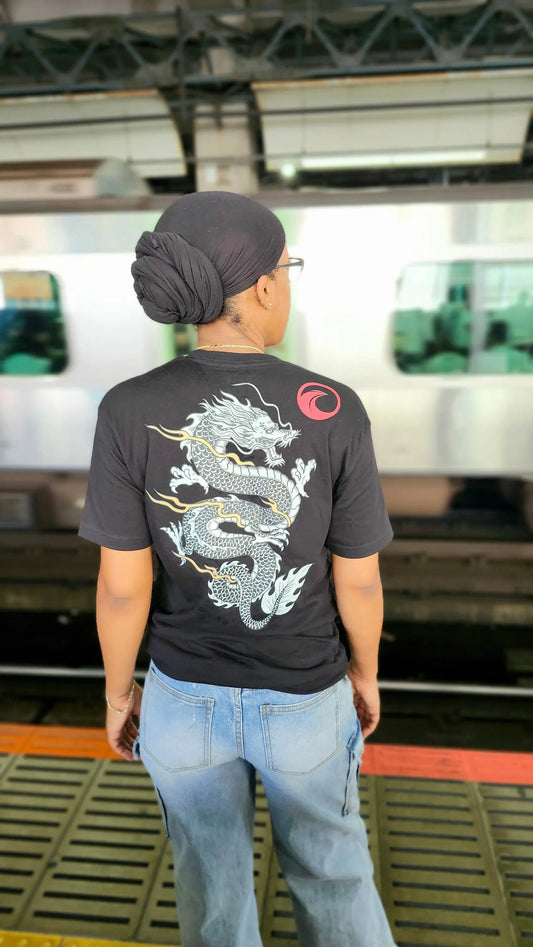 "I Love Japan" Tee (Black) The Drapery