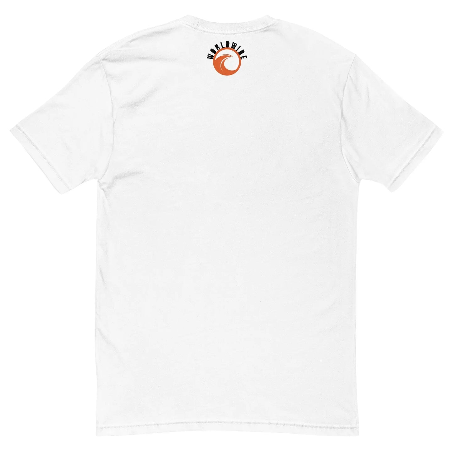 "New York Drape" Tee (White/Orange) The Drapery