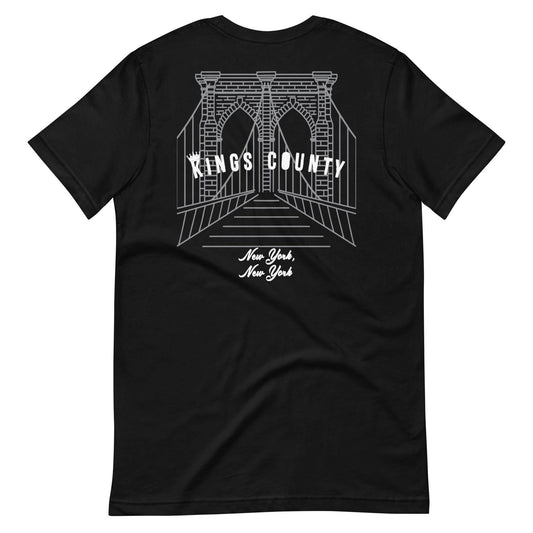 "Brooklyn Drape" Tee (Black) The Drapery