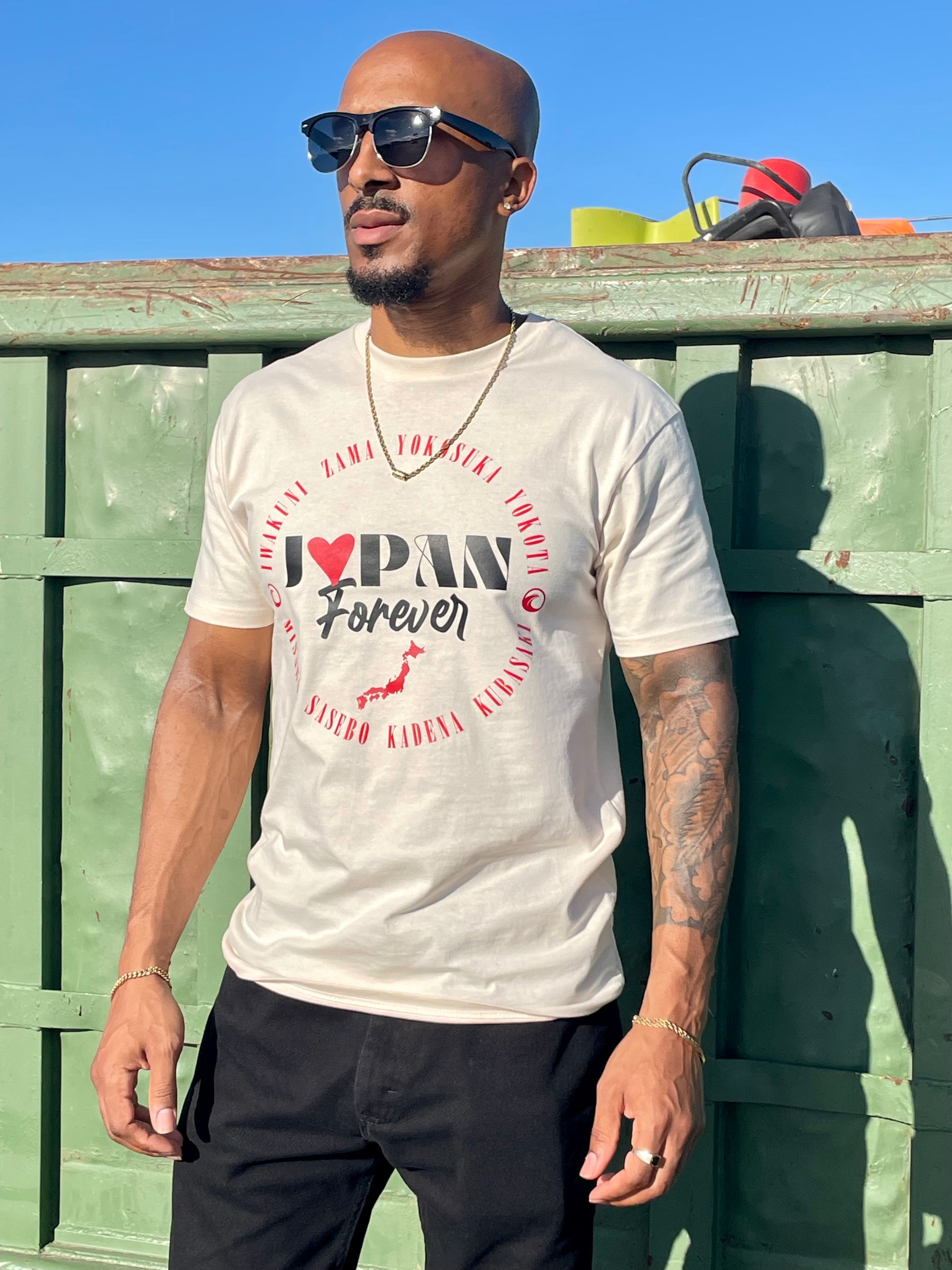 "Japan Forever" Tee (Vintage White) ***Limited Stock*** The Drapery