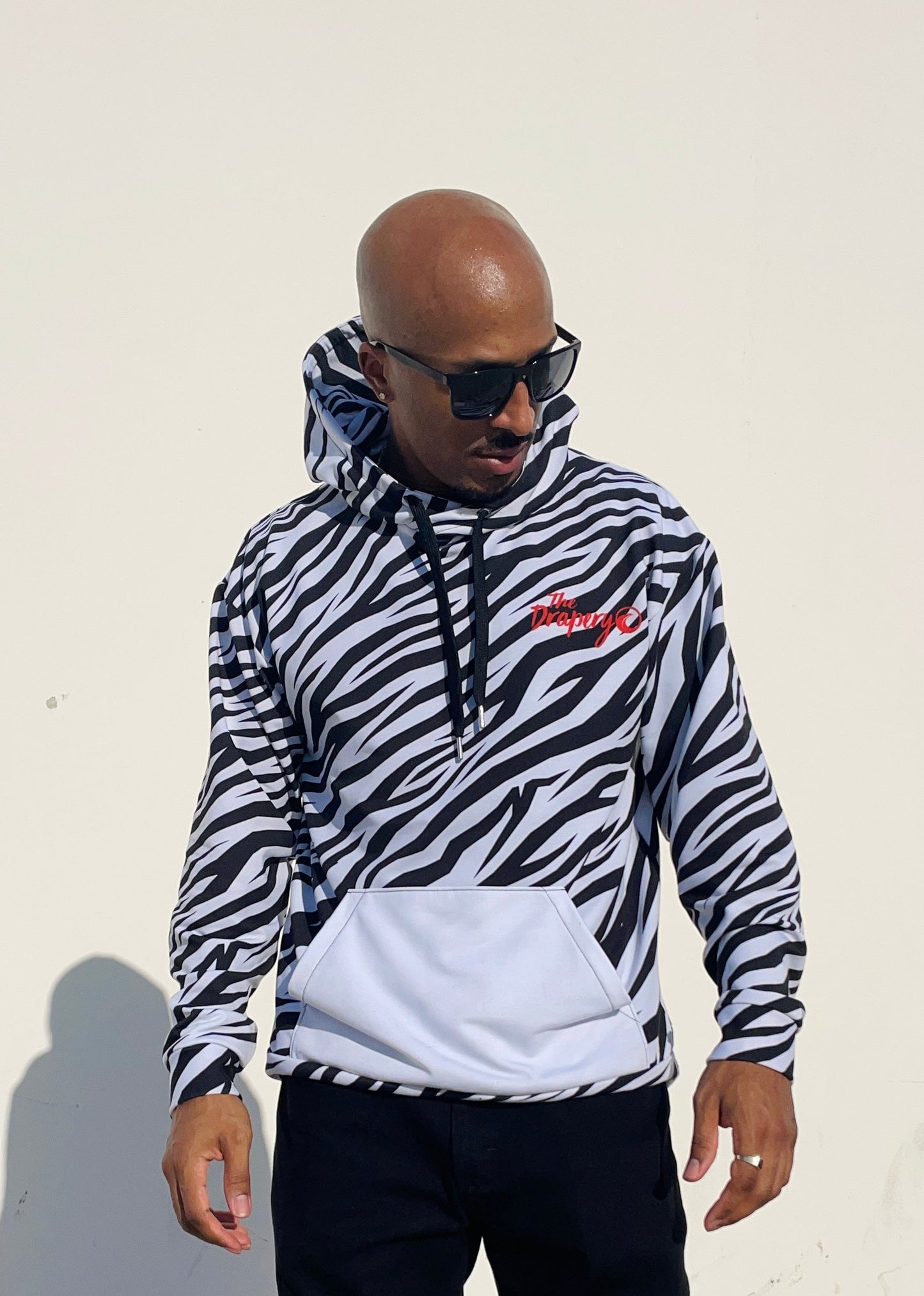 "Zebra" Hoodie (Black/White)