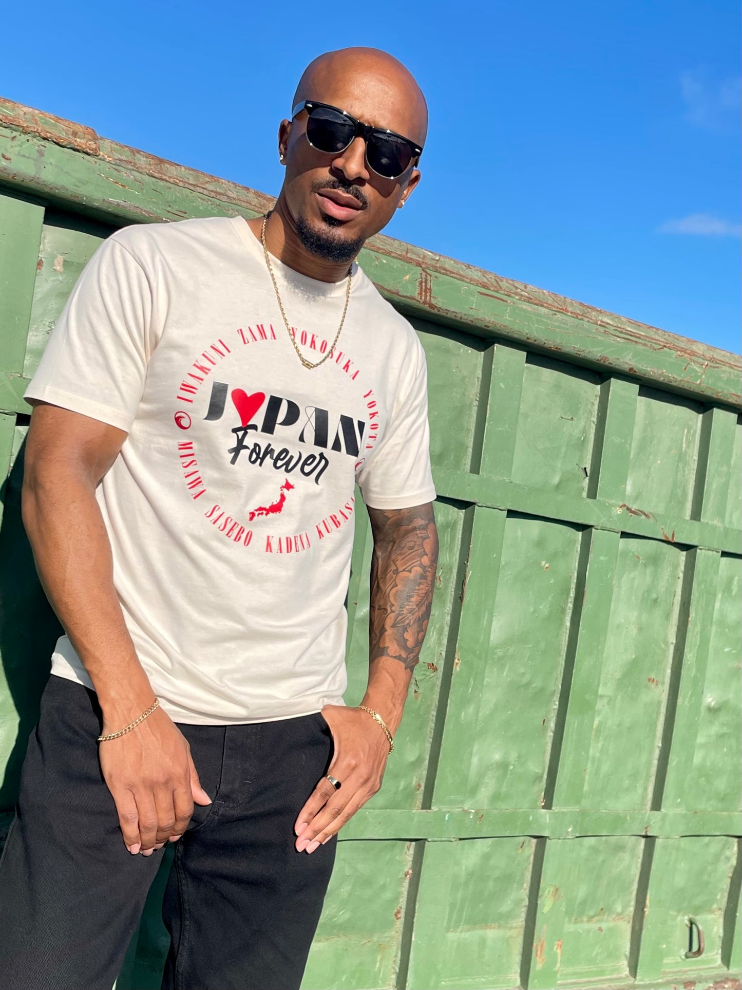"Japan Forever" Tee (Vintage White) ***Limited Stock*** The Drapery