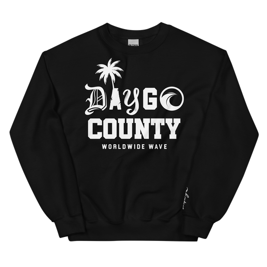 "Daygo County" Sweatshirt (Black, Red, & Blue)