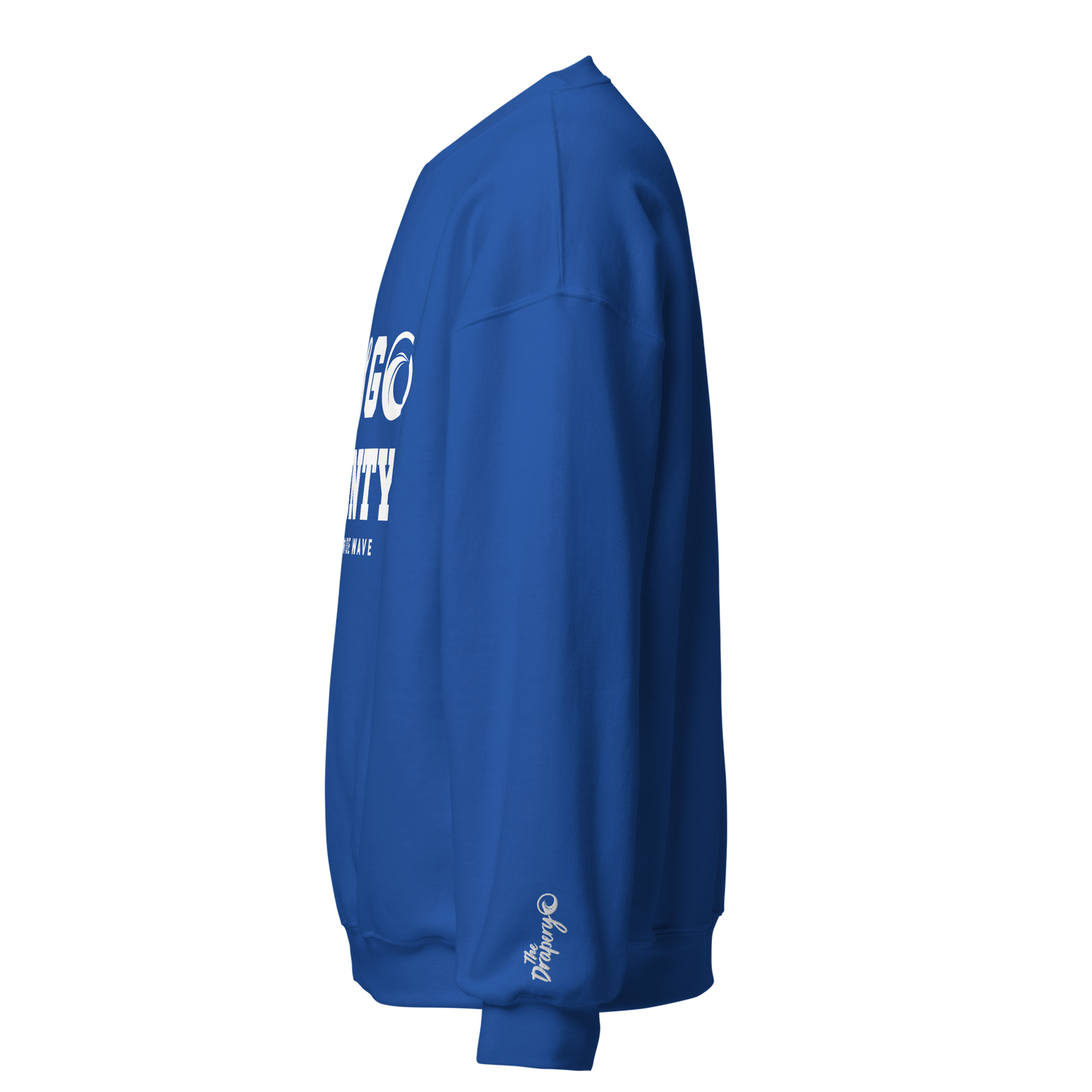 "Daygo County" Sweatshirt (Black, Red, & Blue)