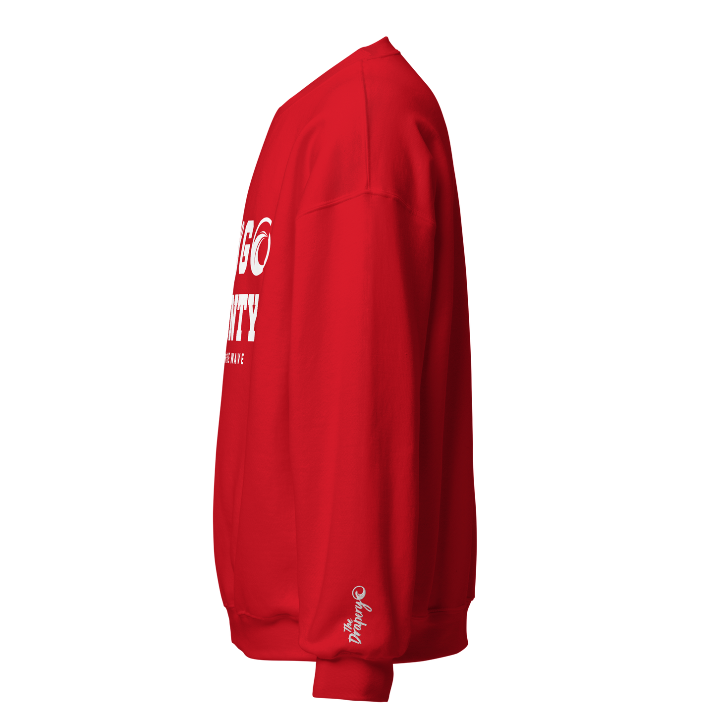 "Daygo County" Sweatshirt (Black, Red, & Blue)