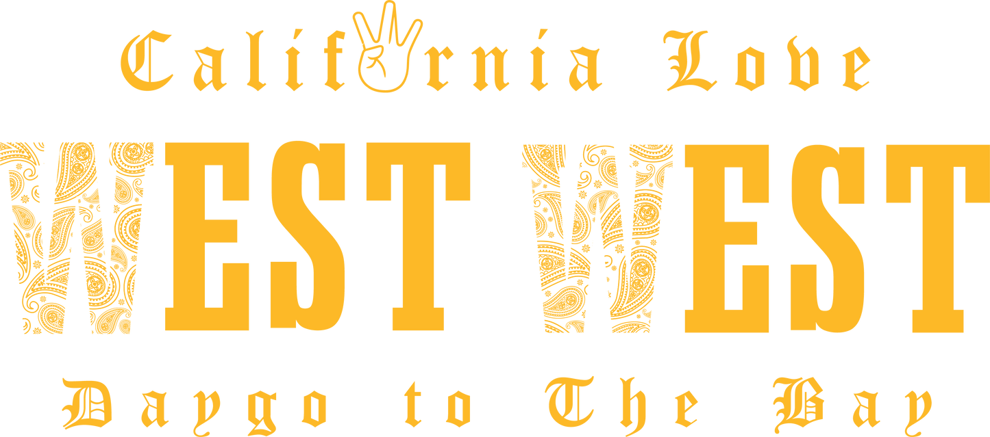 "West West" Sweatshirt (Purple/Gold) *Championship Edition
