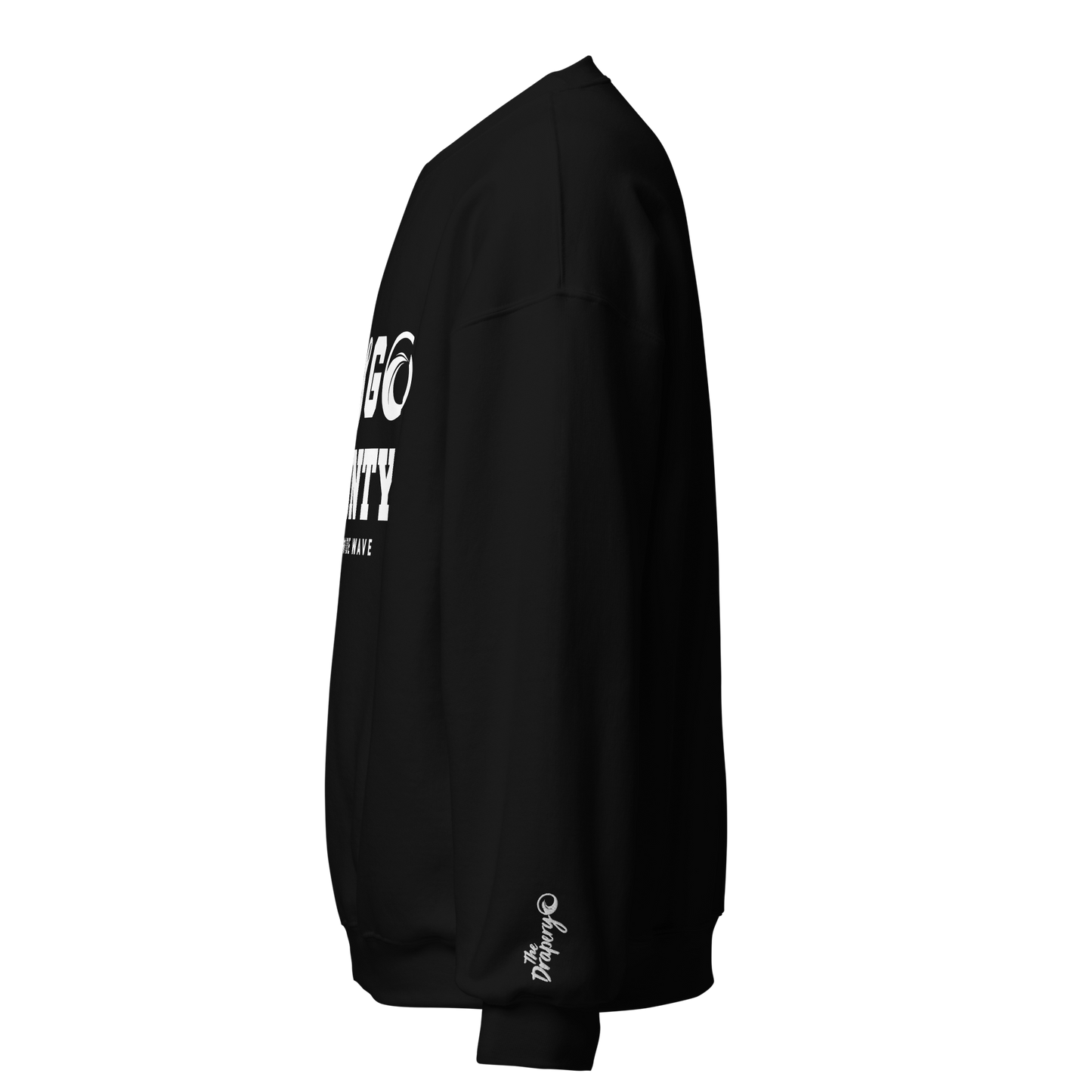 "Daygo County" Sweatshirt (Black, Red, & Blue)