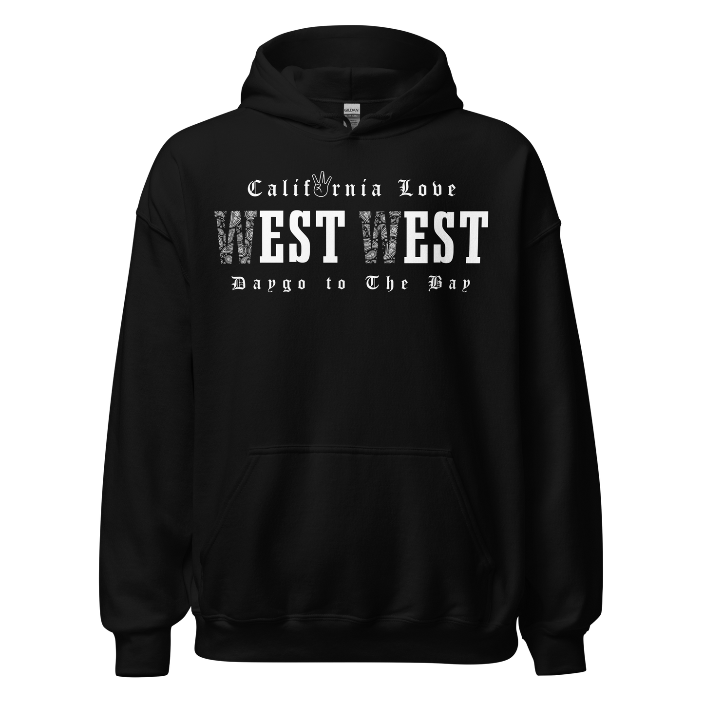 "West West" Hoodie (Black)